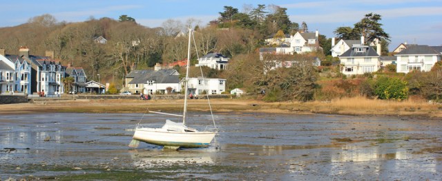 a13 cove at Porthmadoc, Ruth on Wales Coast Path