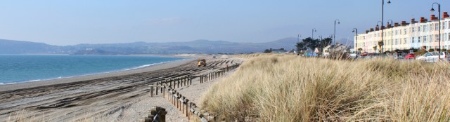 03 sand dunes, Pwllheli, Ruth on the Wales Coast Path