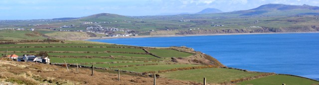 07 Aberdaron from Pen y Cil, Ruth's coastal hike, Wales