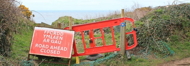 12 crumbling coast path, Morfa Nefyn, Lleyn Peninsula