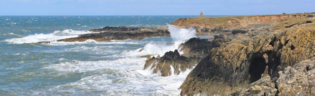 12 Porth Ysgaden, Ruth walking the Wales Coast Path, Llyn
