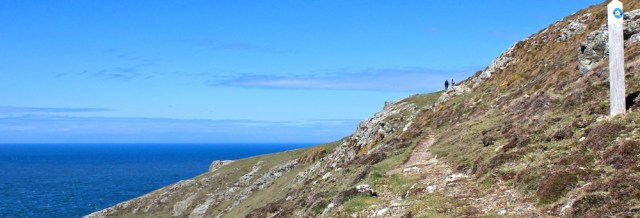 14 Ruth walking the Llyn Coast Path, Wales