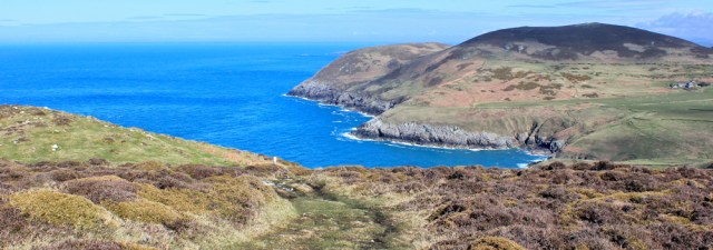 16 view from Mynydd Mawr, Ruth Livingstone on the Llyn Peninsula