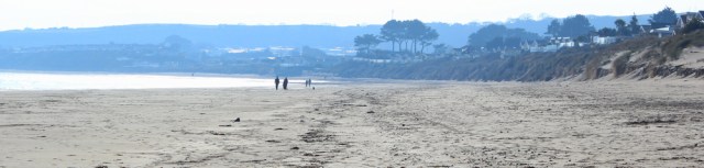 19 Ruth walking towards Abersoch, Llyn, Wales