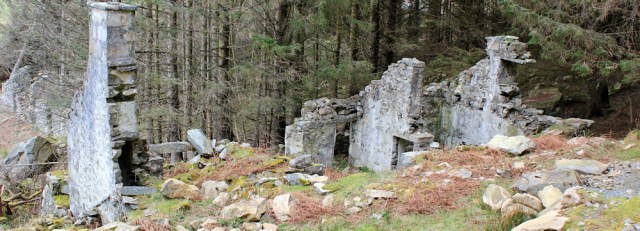 21 ruins, Nant Gwrtheyrn, Ruth's coastal walk, Llithfaen, Wales