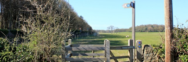 03 inland diversion, Ruth on the Wales Coast Path, Anglesey