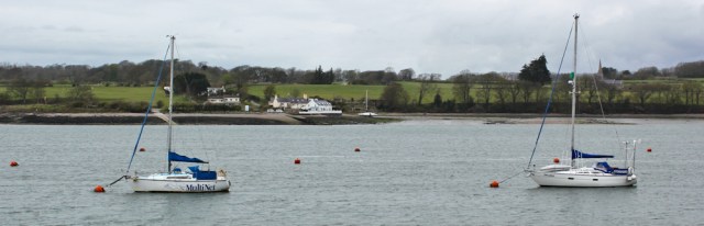 08 Moel-y-don across the Menai Strait, Ruth's coastal walk in Wales