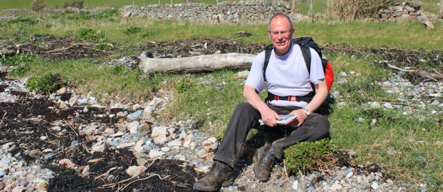15 Trevor, on the shingle beach, Isle of Anglesey