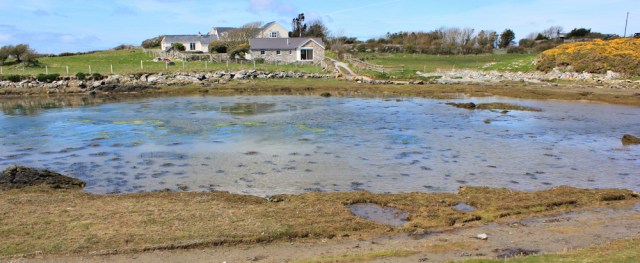 17 Glan Rhyd Isaf, Ruth hiking the Anglesey coast to Valley