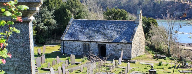 18 Church Island, Ruth walking the Wales Coast Path, Anglesey