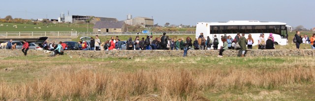 20 hordes of people, Aberffraw, Ruth's coastal walk, Wales