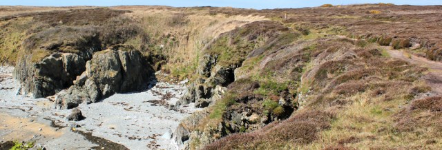 a02 Ruth walking Holy Island, Anglesey
