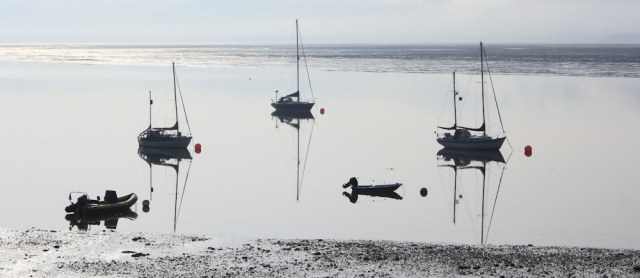01 view from bedroom window, Ruth Livingstone, The Gazelle, Anglesey