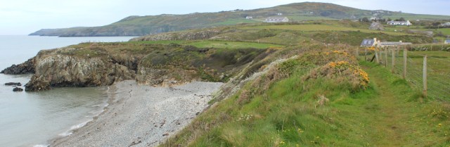 02 Ruth Livingstone trekking up the west coast of Anglesey