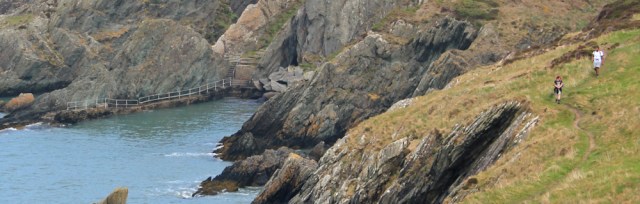 19 Ruth hiking the Isle of Angelsey Coast Path