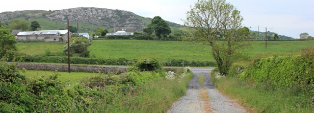22 to main road, Ruth at Traeth Dulas, Anglesey