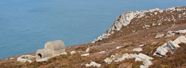 24 Ruth walking towards Porth Namarch, Holyhead