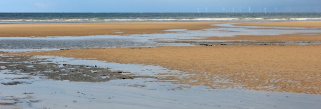 10 sinking sand, Point of Ayr, Ruth's coastal walk, North Wales