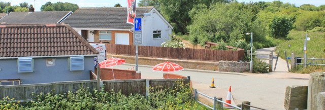 15 cafe at Talacre, Ruth's coastal walk
