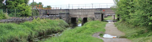 28 bridge at Llannerch-y-Mor, RUth walking the Wales Coast Path, River Dee