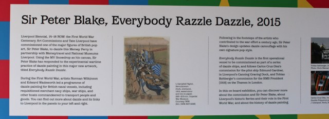 03 Peter Blake, Razzle Dazzle ships, Ruth Livingstone