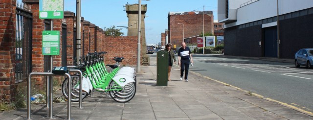 10 bike scheme, Liverpool, Ruth's coastal walk