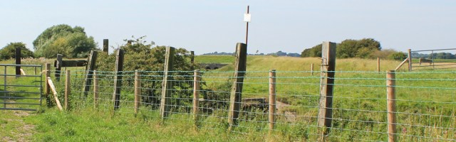 20 nearly back to the sign, Ruth Livingstone's coastal walk, Ribble Way