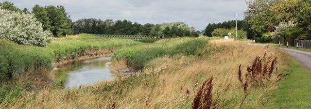 20 Rifle range, Altcar, Ruth hiking to Formby