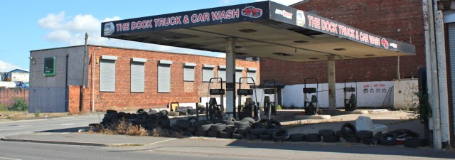 21 abandoned petrol station, Bootle dock road, Ruth Livingstone