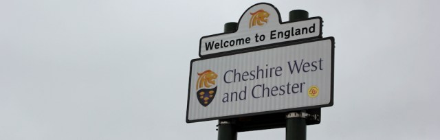 21 welcome to England, Ruth Livingstone trekking in The Wirral