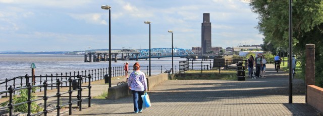 28 ruth livingstone walking to Woodside Ferry terminal