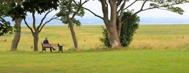 a08 Denhall Quay, Ruth hiking around the coast of Britain