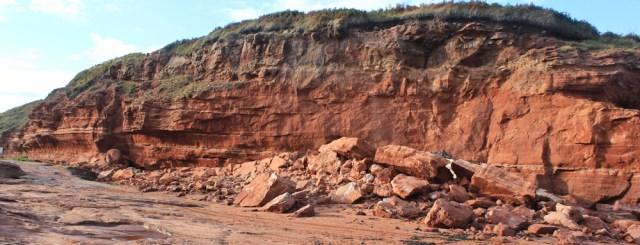 a12 red rocks at the back of Hilbre Island, Ruth Livingstone