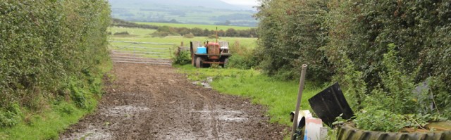 16-inland-along-farm-track-ruth-walking-the-english-coast