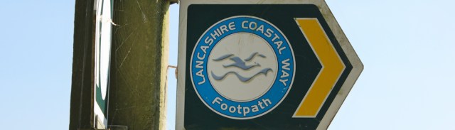 29 Lancashire Coastal Footpath sign, Ruth Livingstone