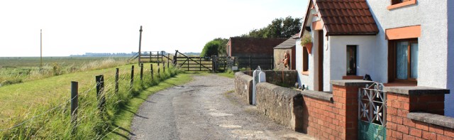40 end of Warton Bank, Ruth's walking the Ribble Estuary