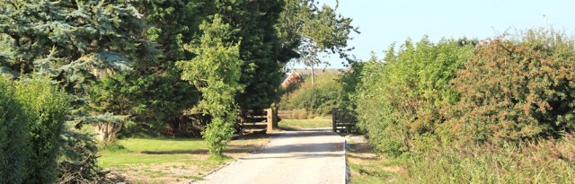 45 up a private driveway, Ruth walking to Blackpool