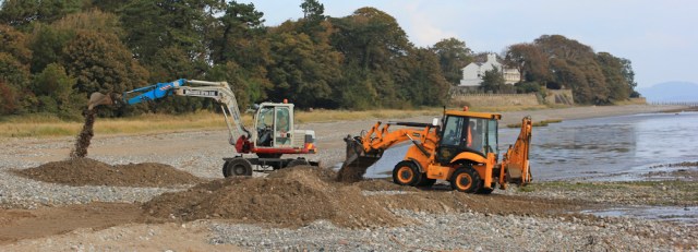 09-tractors-on-beach-ruth-hiking-to-barrow-in-furness