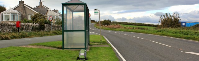 51-bus-stop-baycliff-cumbria-ruth-hiking-to-barrow-in-furness