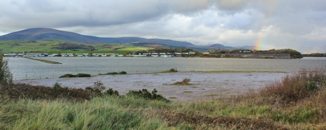 42-rainbow-over-millom-ruth-hiking-the-cumbria-coast-way