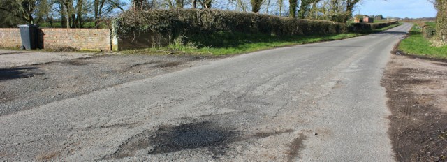 06 road maintenance done, Ruth hiking in Cumbria