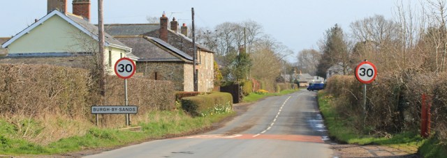 13 Burgh-by-Sands, Ruth hiking the coast of England, Cumbria