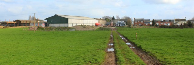 27 Grinsdale, Ruth hiking Hadrian's Wall Path, to Carlisle