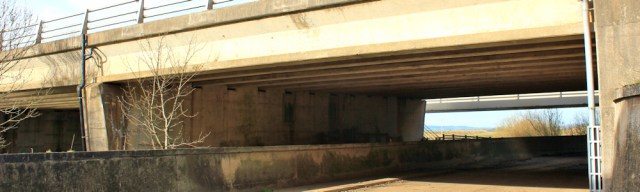 42 underpass, Metal Bridge, Ruth Livingstone on the River Esk - Copy