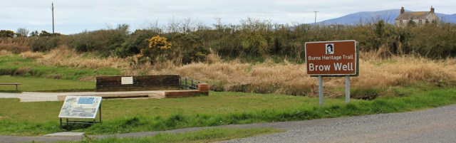01 Brow Well, Ruth walking the Scottish coast, Dumfries and Galloway