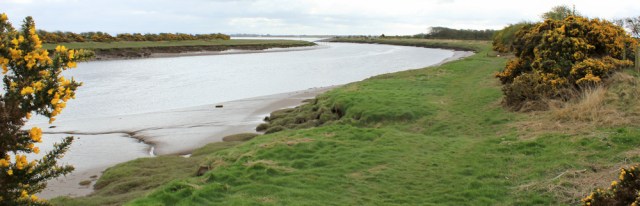 08 riverside walk to Bankirk Point, Ruth Livingstone hiking through Dumfries and Galloway