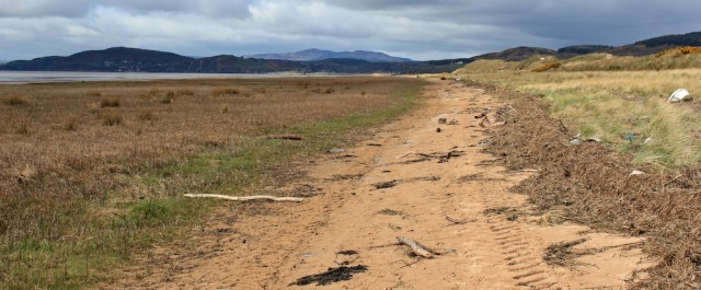 08 shoreline, Ruth walking the Scottish coast, Dumfries and Galloway