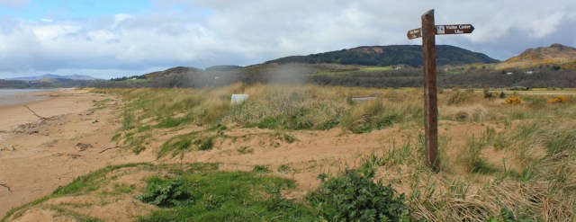 11 Mersehead Nature Reserve sign, raining, Ruth Livingstone