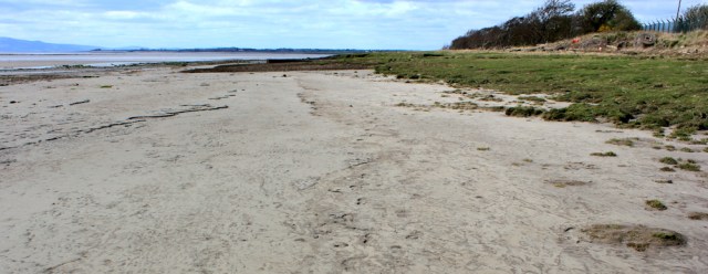 18 walking on muddy shore, Ruth's coastal walk