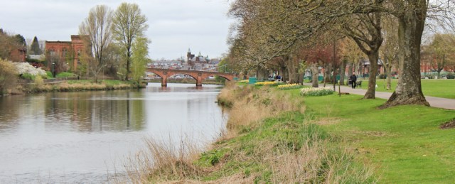 20 Dock Park, Dumfries, Ruth walking the coast of Scotland